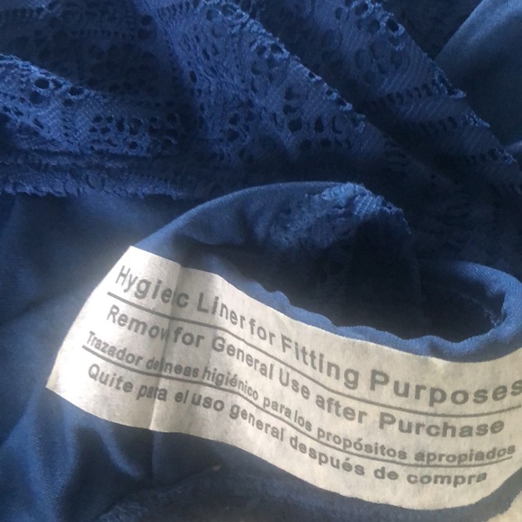 NWTCatalina Blue crochetlace 3X 22W-24Wswim bottom Like for lower price&shipping - Picture 7 of 8